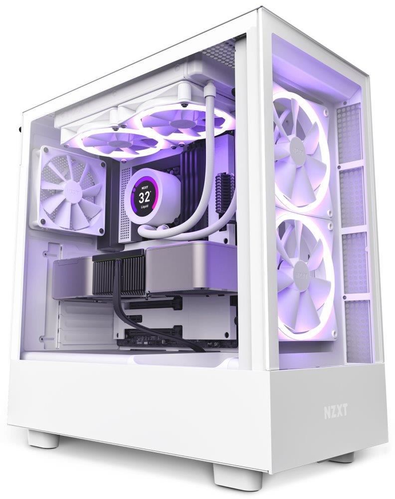 Obudowa NZXT H5 Elite z oknem Biała