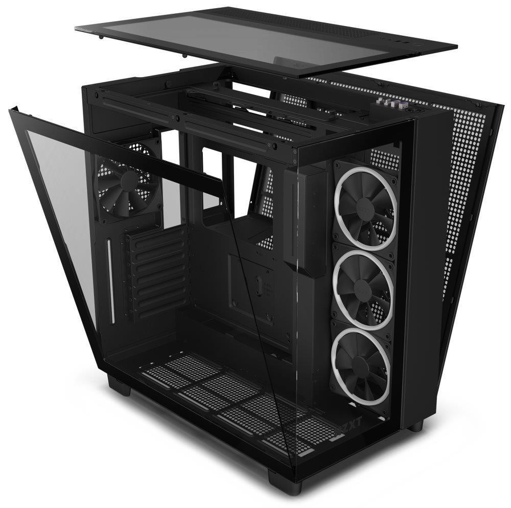 Obudowa NZXT H9 Elite z oknem Czarna - obrazek 4