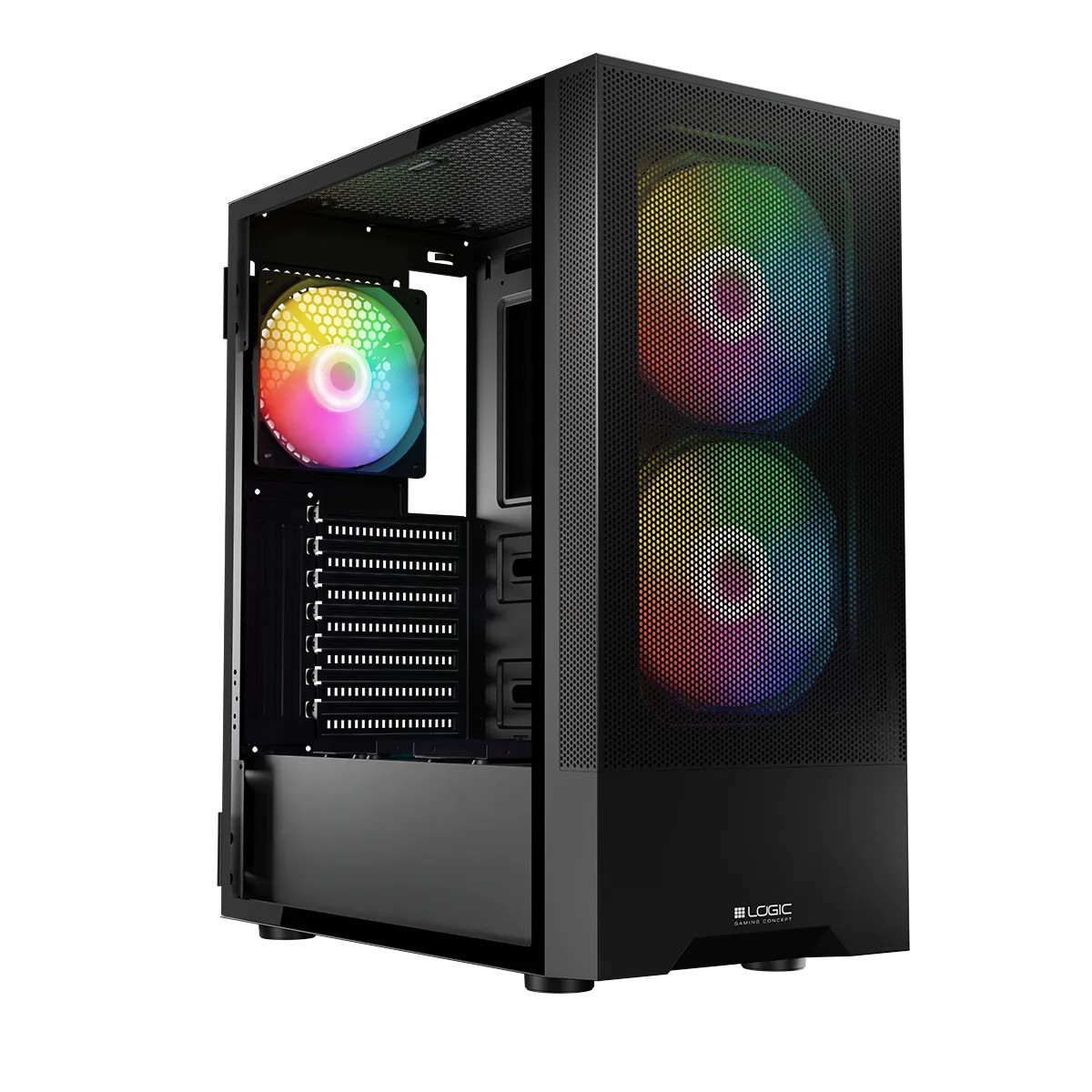 Obudowa Logic Arya ARGB  Czarna