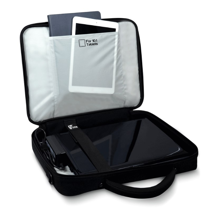Torba na laptopa Port Designs Courchevel Clamshell 17.3" Czarna - obrazek 3