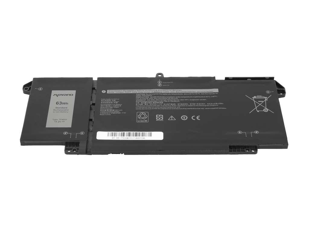 Bateria do laptopa Dell Latitude 5320, 7320, 7520 15.2 V 4144 mAh - obrazek 2