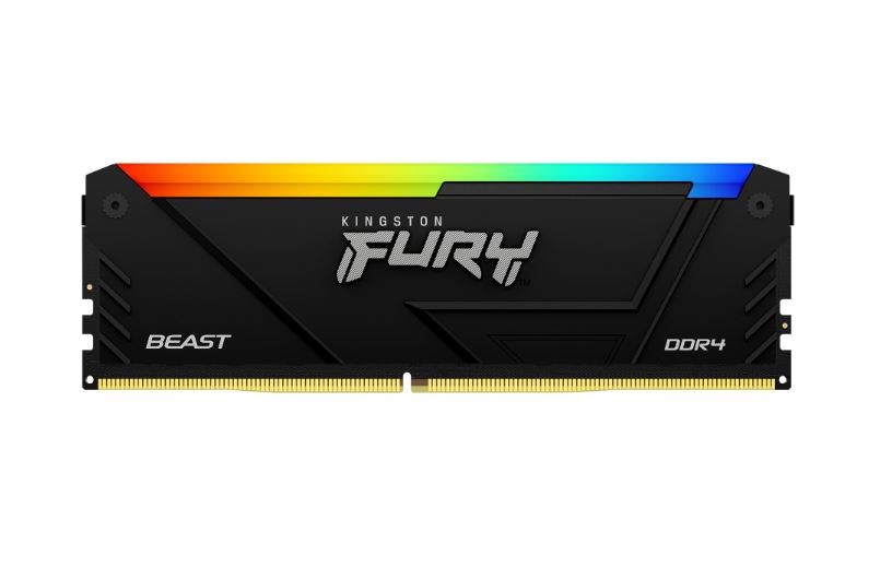DIMM PC-3200 DDR4 16GB Kingston KF432C16BB2A/16 Fury Beast RGB