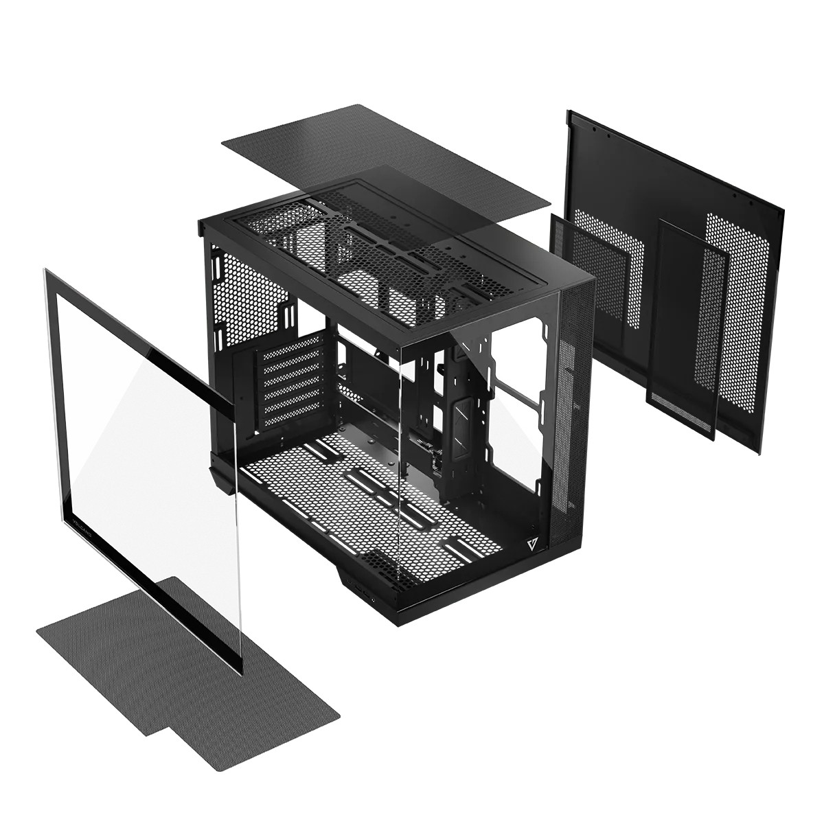 Obudowa Modecom Volcano Panorama Czarna - obrazek 2