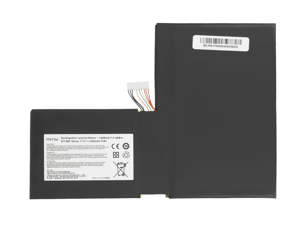 Bateria do laptopa MSI GS60, PX60 11.1 V 4600 mAh - obrazek 4