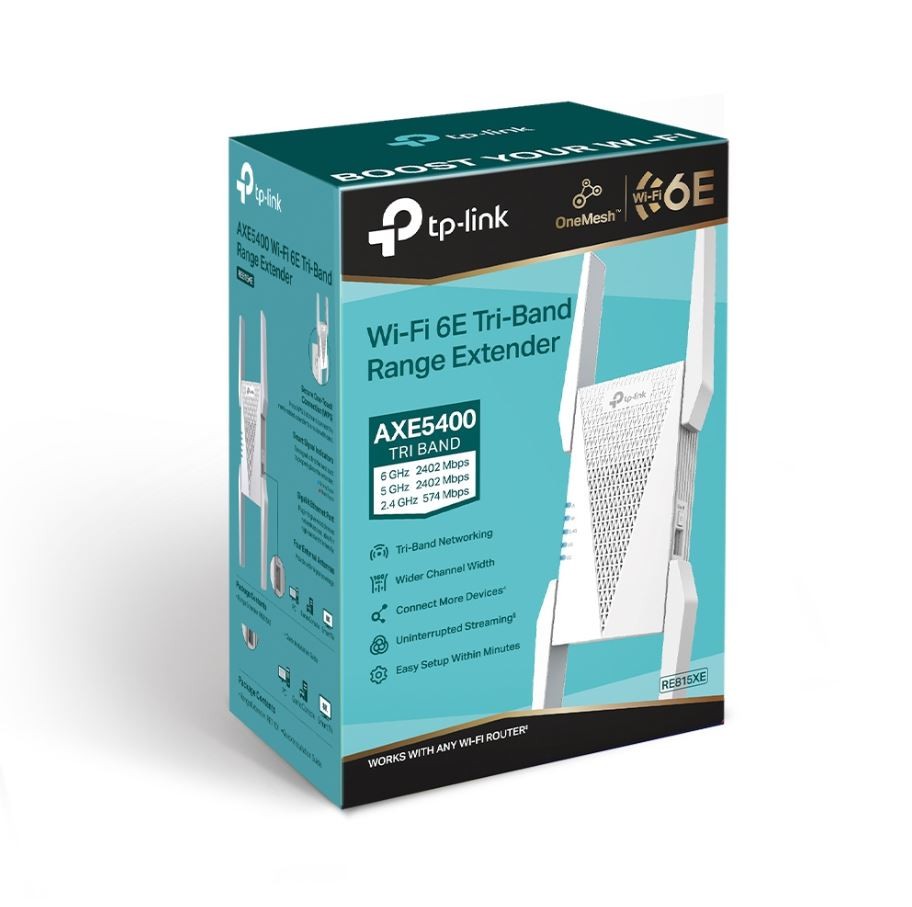 Wzmacniacz sieci bezprzewodowej Wi-Fi 6E AXE5400 TP-Link RE815XE - obrazek 4