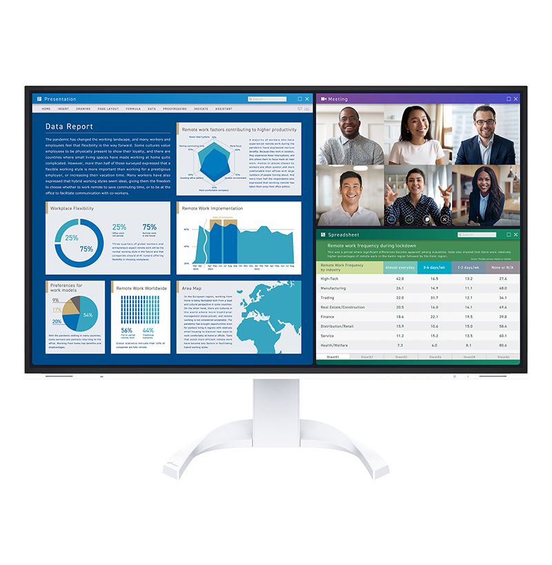 Monitor 31,5" Eizo EV3240X  Biały