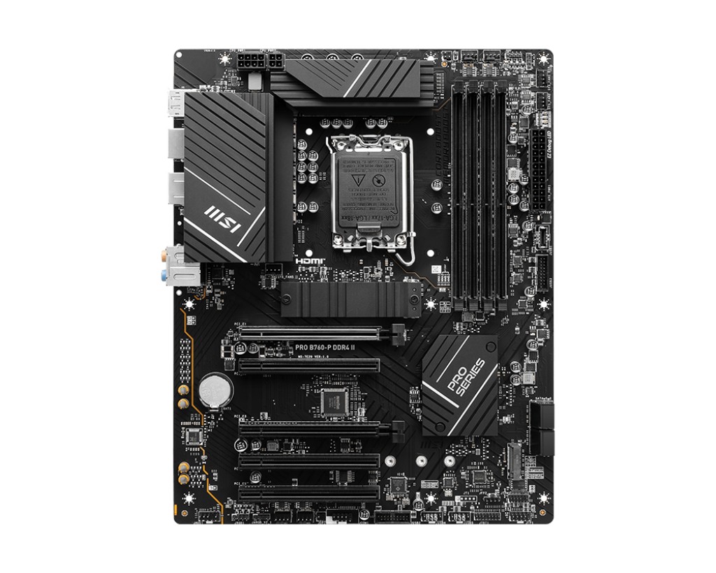 Płyta Socket LGA1700 MSI PRO B760-P DDR4 II - obrazek 4
