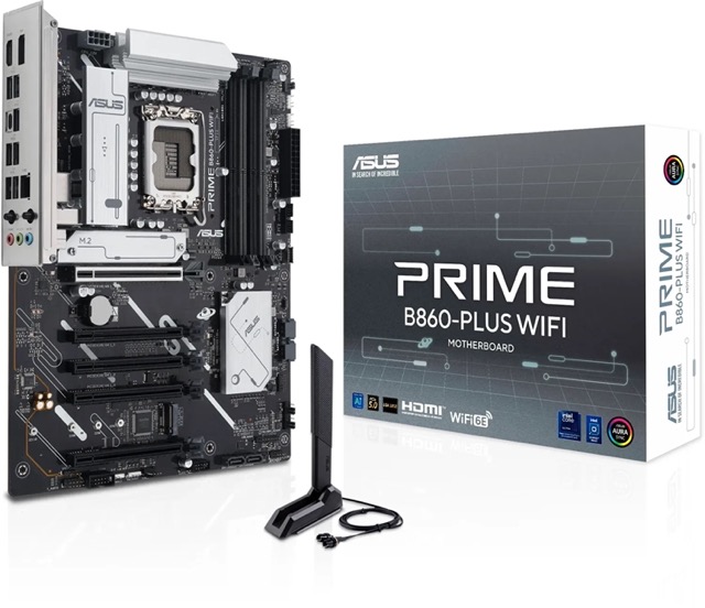 Płyta Socket LGA1851  Asus PRIME B860-PLUS WIFI