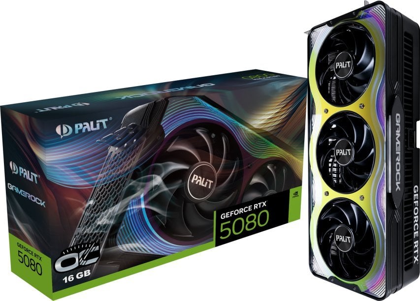 GeForce RTX 5080 16GB Palit GameRock OC