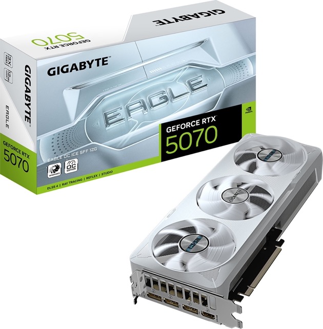 GeForce RTX 5070 12GB Gigabyte Eagle OC White