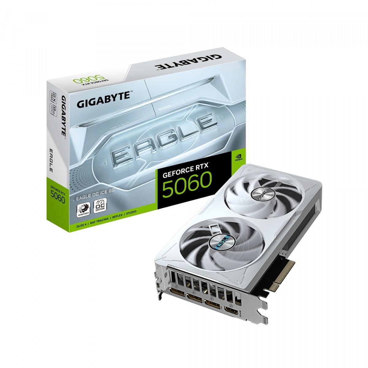 GeForce RTX 5060 8GB Gigabyte Eagle OC Ice