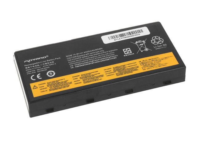 Bateria do laptopa Lenovo ThinkPad P70, P71 14.8 V 4400 mAh