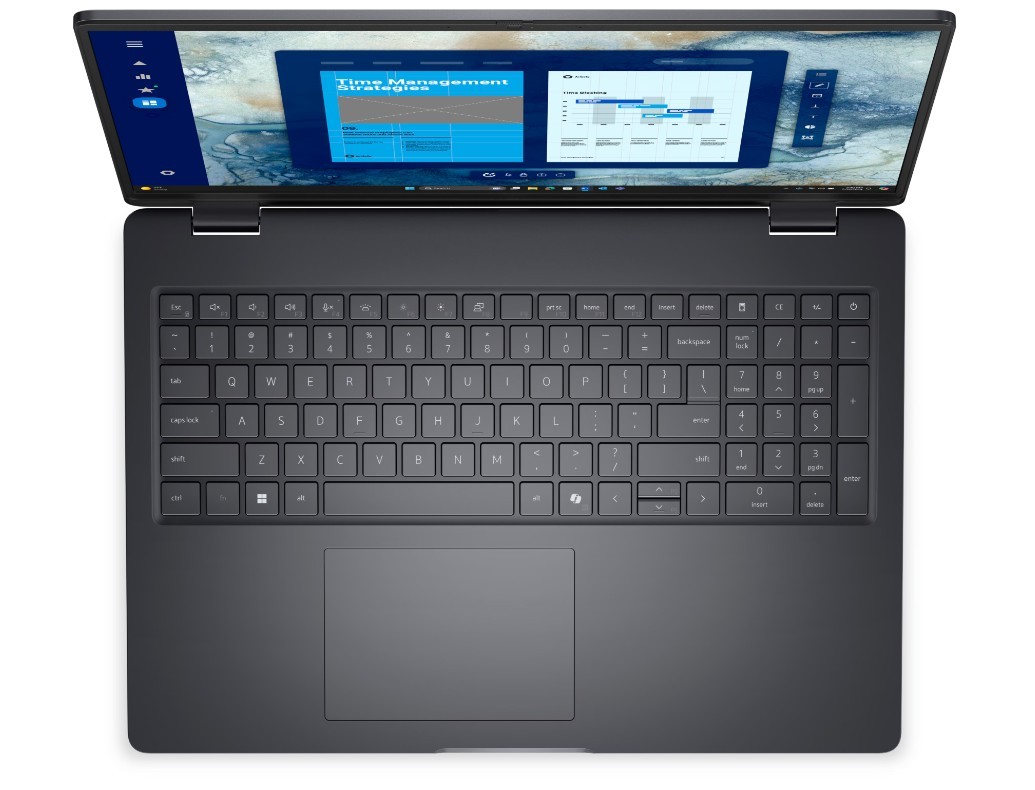 Laptop Dell Pro 16 PC16250 16" WUXGA Core 3 100U 16GB 512GB SSD MS Windows 11 Professional Magnetite - obrazek 3