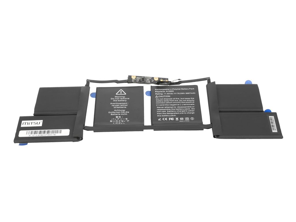 Bateria do laptopa Apple MacBook Pro A1707, A1820 11.4 V 6667 mAh - obrazek 4