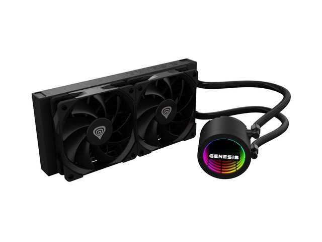 Chłodzenie wodne Genesis Hydria 240 Czarne