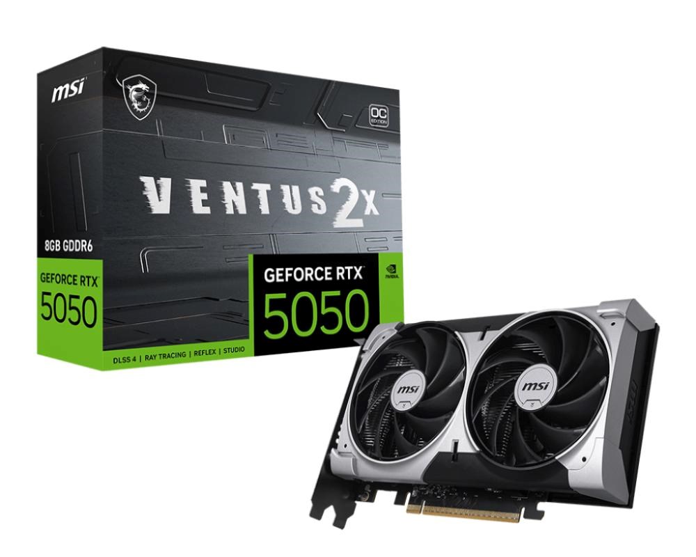 GeForce RTX 5050 8GB MSI Ventus 2X OC