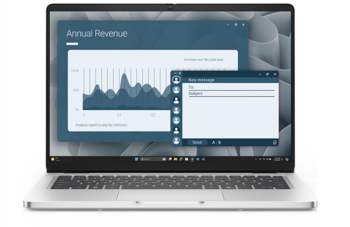 Laptop Dell Pro 14 PC14255  14" WUXGA  AMD Ryzen AI 7 350 16GB 512GB SSD MS Windows 11 Professional