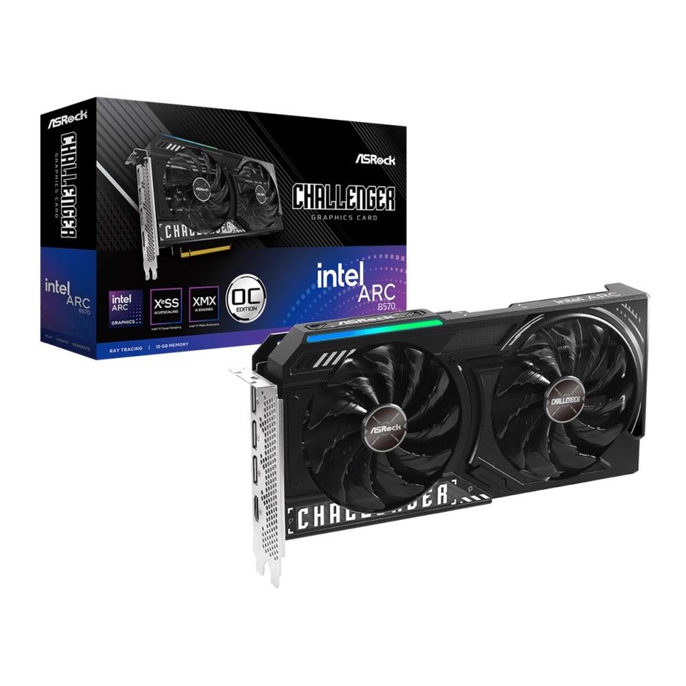 Intel Arc B570 10GB  ASRock Challenger OC