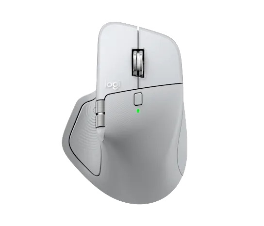 Mysz bezprzewodowa Logitech MX Master 4 dla komputerów Mac Jasnoszara