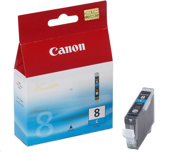 Tusz Canon CLI-8C Cyan 420 str.