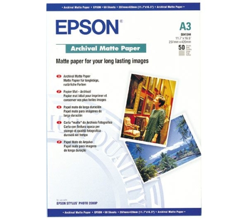 Papier Epson A3 192g Archival Matte 50 szt.