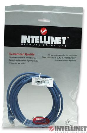 Kabel RJ45/RJ45 3 m Patchcord Kategoria 5e Niebieski - obrazek 3