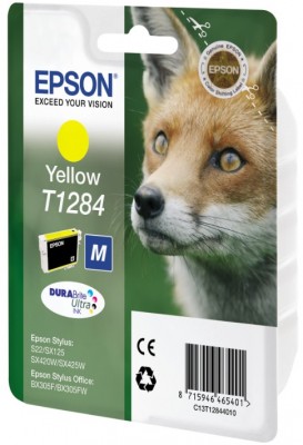 Tusz Epson T1284 Yellow 175 ml. - obrazek 2