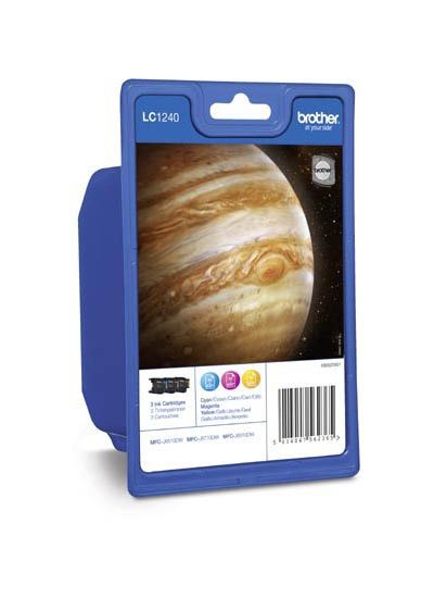 Tusze Brother LC1240 C/M/Y