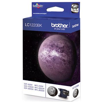 Tusz Brother LC1220BK Black 300 str. - obrazek 2