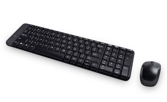Zestaw bezprzewodowy klawiatura + mysz Logitech MK220