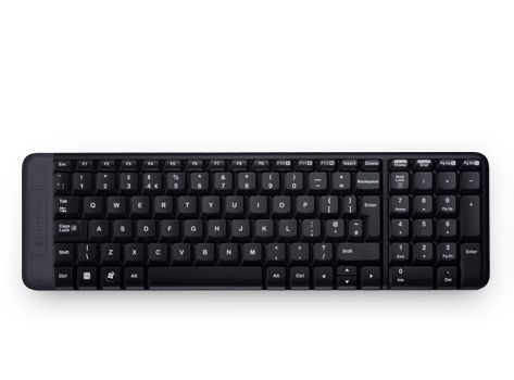 Zestaw bezprzewodowy klawiatura + mysz Logitech MK220 - obrazek 3