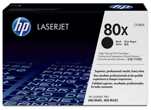Toner HP  80X  CF280X  Black  6800 str.