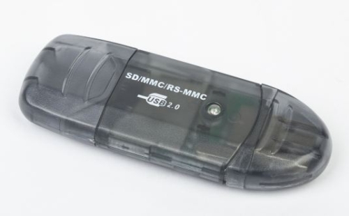 Czytnik kart pamieci USB 2.0  SD  Gembird