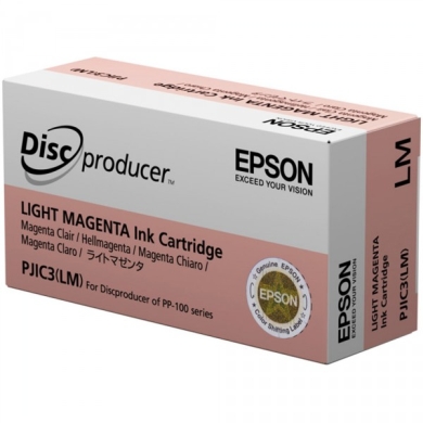 Tusz Epson PJIC3-LM Light Magenta DISCPRODUCER 31.5 ml.