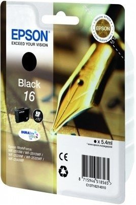 Tusz Epson T1621 Black 175 str. - obrazek 2