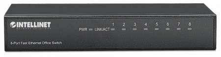 Switch Intellinet 8x10/100 MB/s Metalowy - obrazek 3