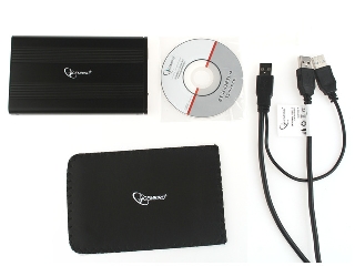 Obudowa do HDD/SSD 2.5" USB 2.0 Gembird Aluminiowa - obrazek 4