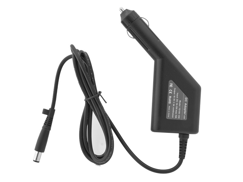 Zasilacz samochodowy do laptopa HP 18.5V 65W 7,4x5,0mm - obrazek 2