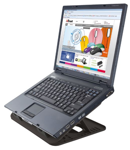 Podstawka chłodząca do laptopa 16" Trust Cyclone Notebook Cooling Stand - obrazek 4