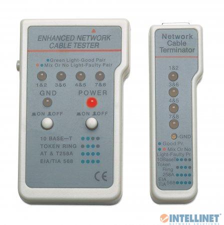Tester okablowania RJ45, RJ11 Intellinet - obrazek 3
