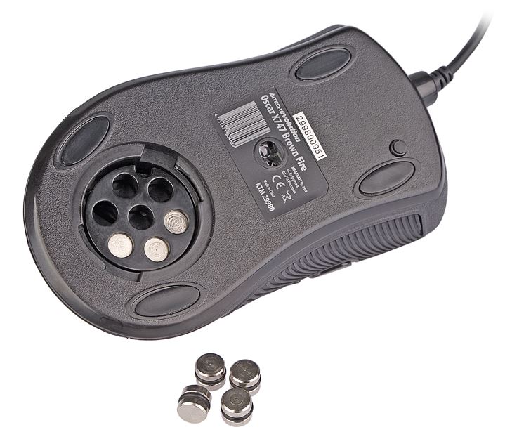 Mysz A4Tech XL-747H Brown - obrazek 3