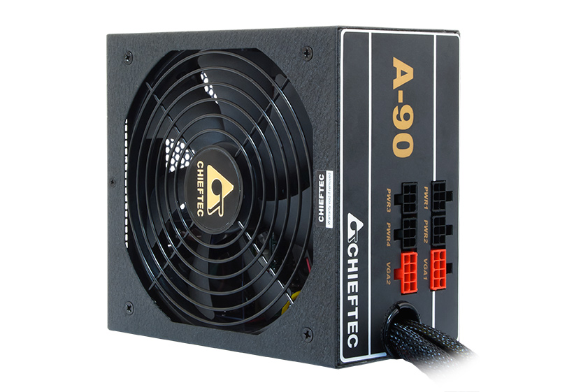 Zasilacz ATX 650W Chieftec A-90 Modularny 80 Plus Gold - obrazek 5
