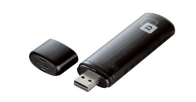 Bezprzewodowa karta sieciowa USB Wi-Fi AC600 802.11ac DualBand D-Link DWA-182