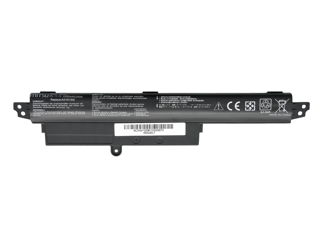 Bateria do laptopa Asus Vivobook S200, X200 11.25 V 2200mAh - obrazek 3