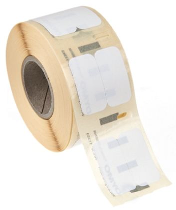 Taśma do drukarki etykiet Dymo LW 13 mm x 25 mm biała taśma/czarny nadruk - obrazek 2