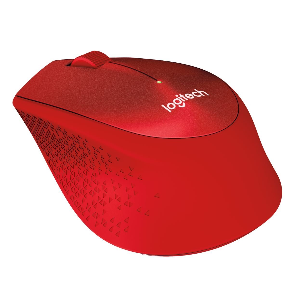 Mysz bezprzewodowa Logitech M330 Silent Plus Czerwona - obrazek 4