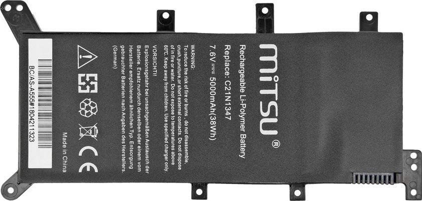 Bateria do laptopa Asus R556; X556; K555; A555; X555 7.6 V 4650 mAh - obrazek 3