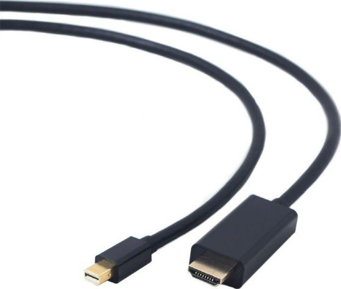 Kabel mini DisplayPort męski na HDMI męski  1.8 m  Gembird