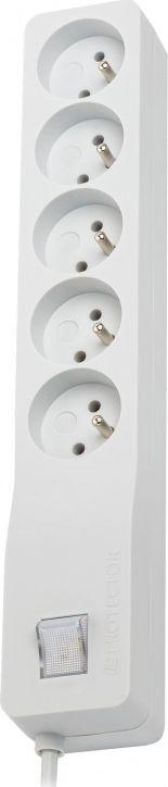 Listwa zasilająca LESTAR ZX 510  5 gniazd  5 m  szara