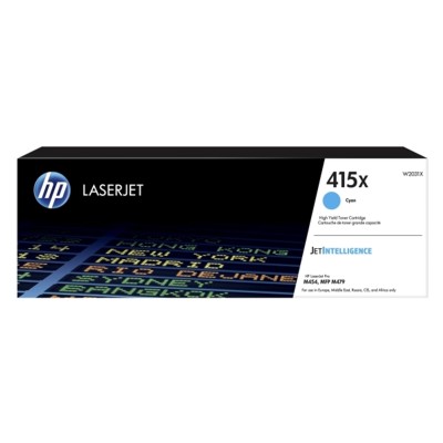 Toner HP 415X W2031X Cyan 6000 str.